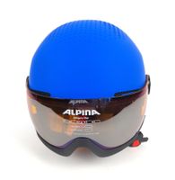 ALPINA Kinder-Skihelm Zupo Visor Q-Lite 54-58