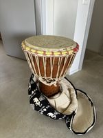 Djembe Trommel mit Trage-Tasche