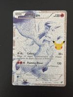 Carte Pokémon RESHIRAM noir et blanc 🇫🇷