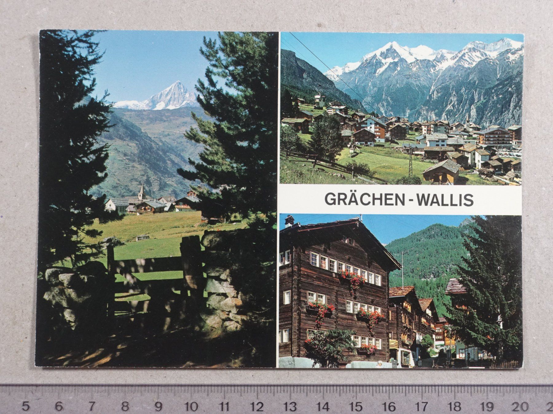 Ansichtskarten: Grächen – Gebraucht aus Lenzburg von fh1