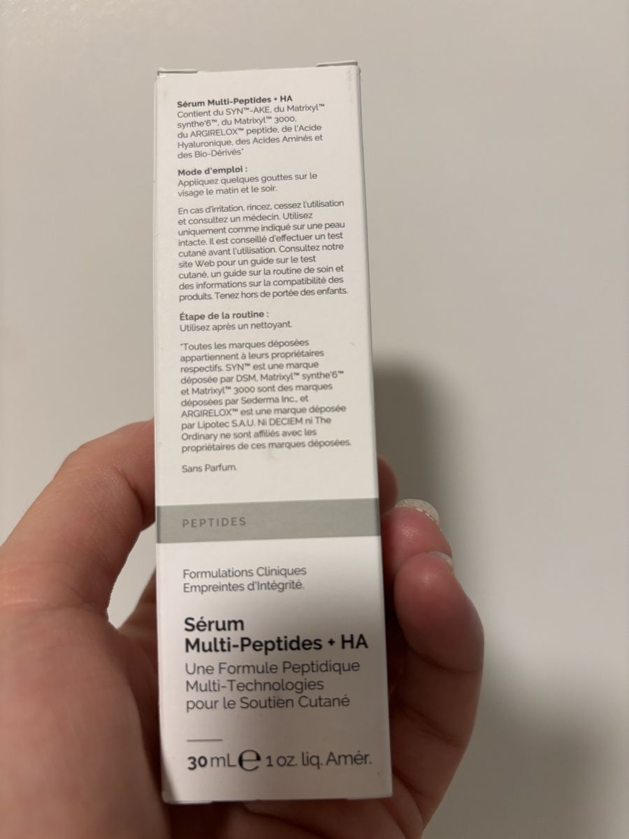 Gesichtspflege: The Ordinary Multi-Peptide + HA Serum, 30ml, Neu! – Neu und originalverpackt aus Zürich von deruja 3