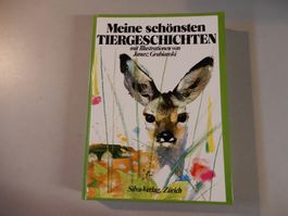 Schönes Tiergeschichten Buch mit Illustrationen, top!