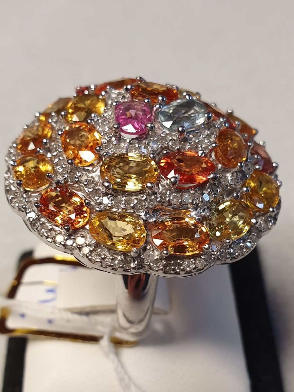 Anelli: Safir Diamant Fingerring – Nuovo (secondo la descrizione) da Zürich venduto da Benedikt21 5