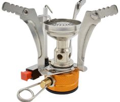 Campingkocher mini für Gas-Kartuschen mit Schraubventil