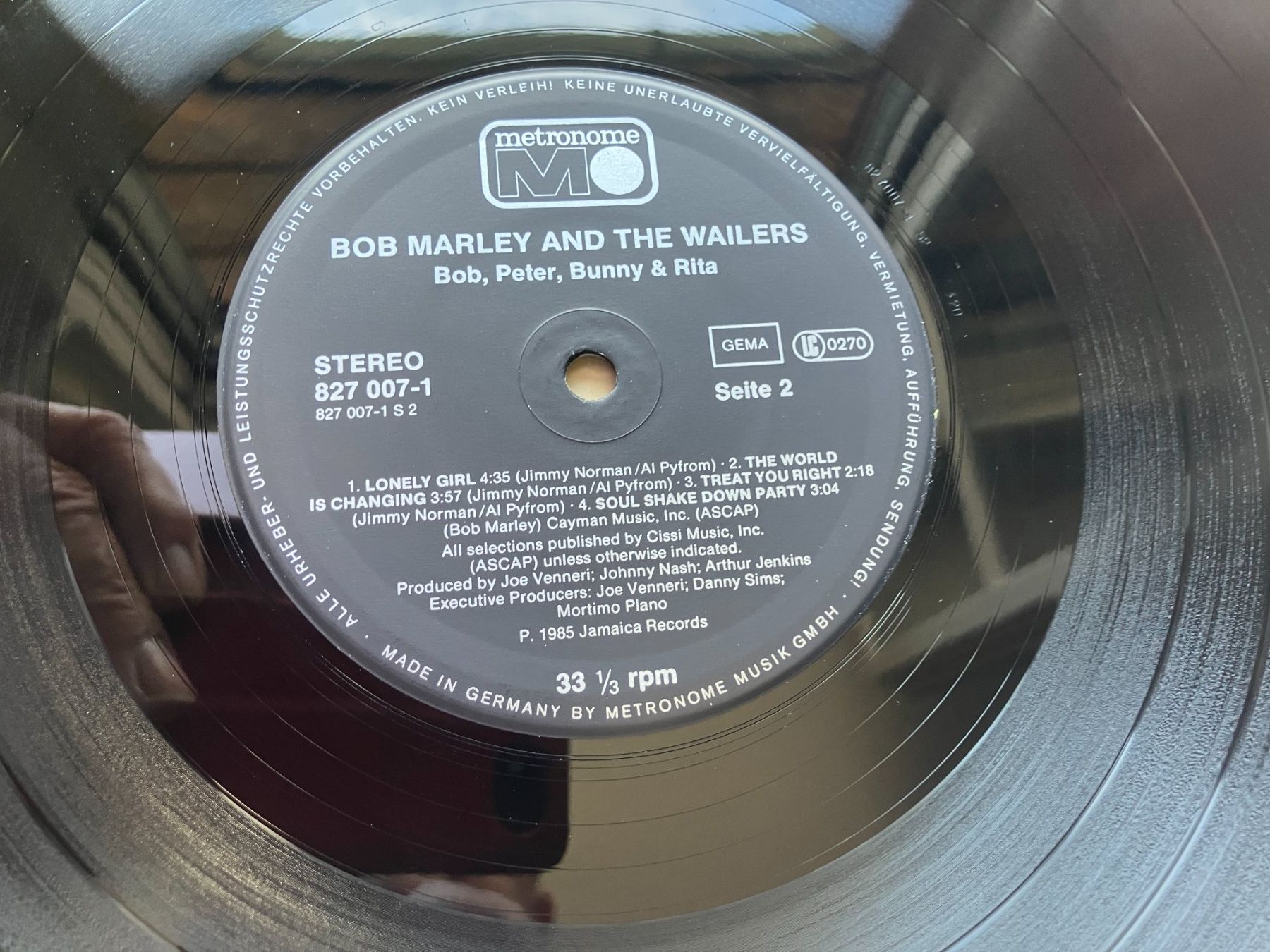 Dischi in vinile: Bob Marley – Usato da Aarwangen venduto da Jukebox3 7