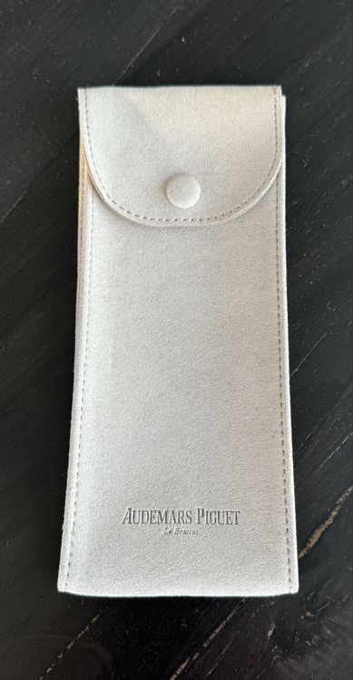 Pochette/étui De Voyage Audemars Piguet | Occasion | Vert | Fabriqué En Suisse Années 80