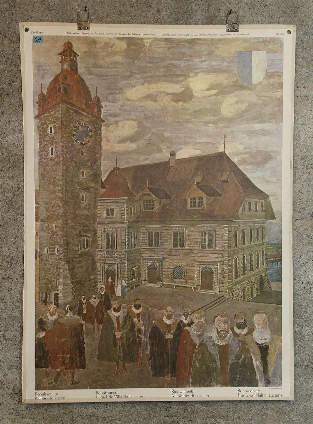 Foto & Immagini: Schulwandbild "Rathaus Luzern" – Usato da Birrwil venduto da brandschatz_birrwil 1