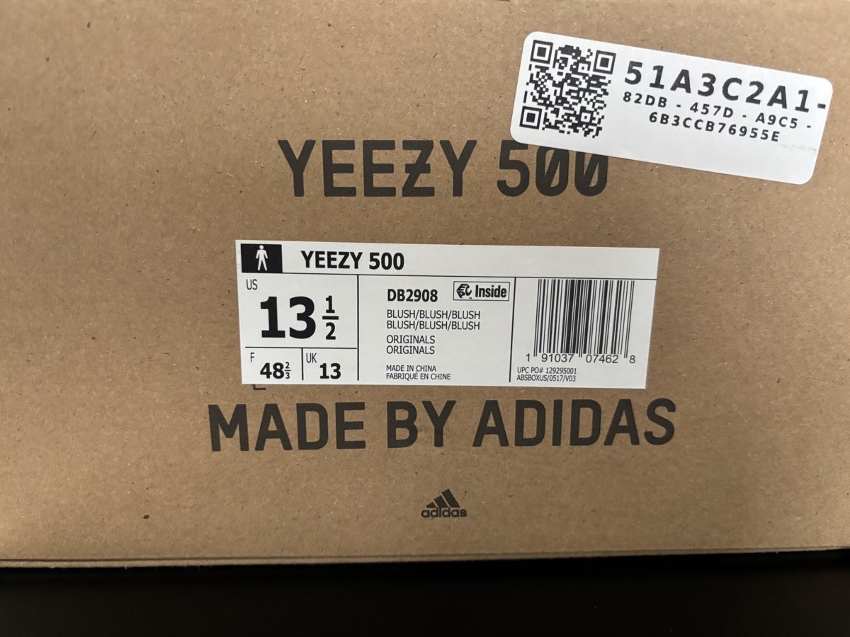 Adidas Scarpe da uomo: Yeezy 500 blush by Adidas – Usato da Niederuzwil venduto da Amicio 7