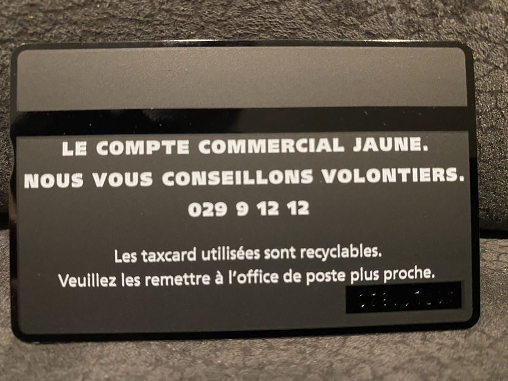 Cartes de téléphone: P-taxcard neuve – Neuf (Voir description) à Lausanne par babacard10 1