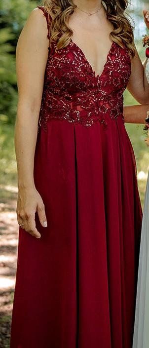 Kleider: Festkleid rot Gr. 36 – Gebraucht aus Rothenburg von Fbuesche1 1