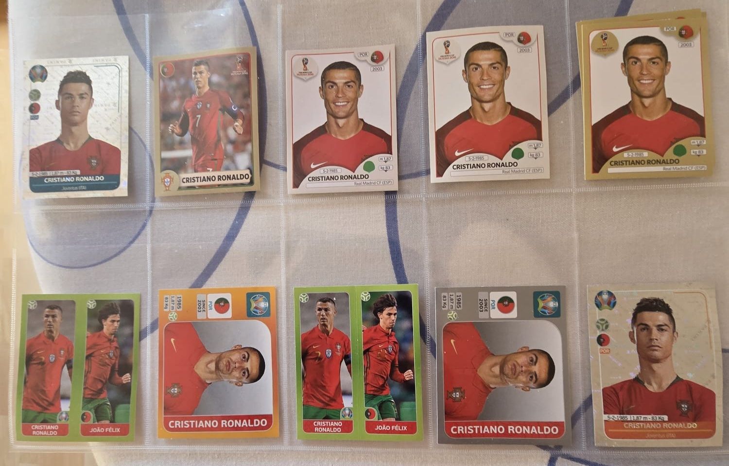 Panini Cartes à collectionner: Panini Lot Cristiano Ronaldo – Neuf (Voir description) à Aefligen par SSHRef 4