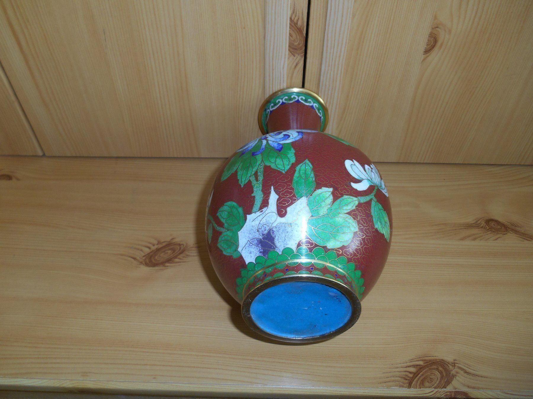Vasi & Recipienti: Schöne Cloisonné Vase, Höhe 21.5cm – Usato da Basel venduto da fafa68 4