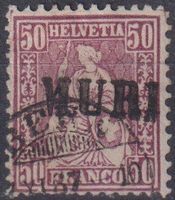 Sitzende Helvetia Nr.43, MURI