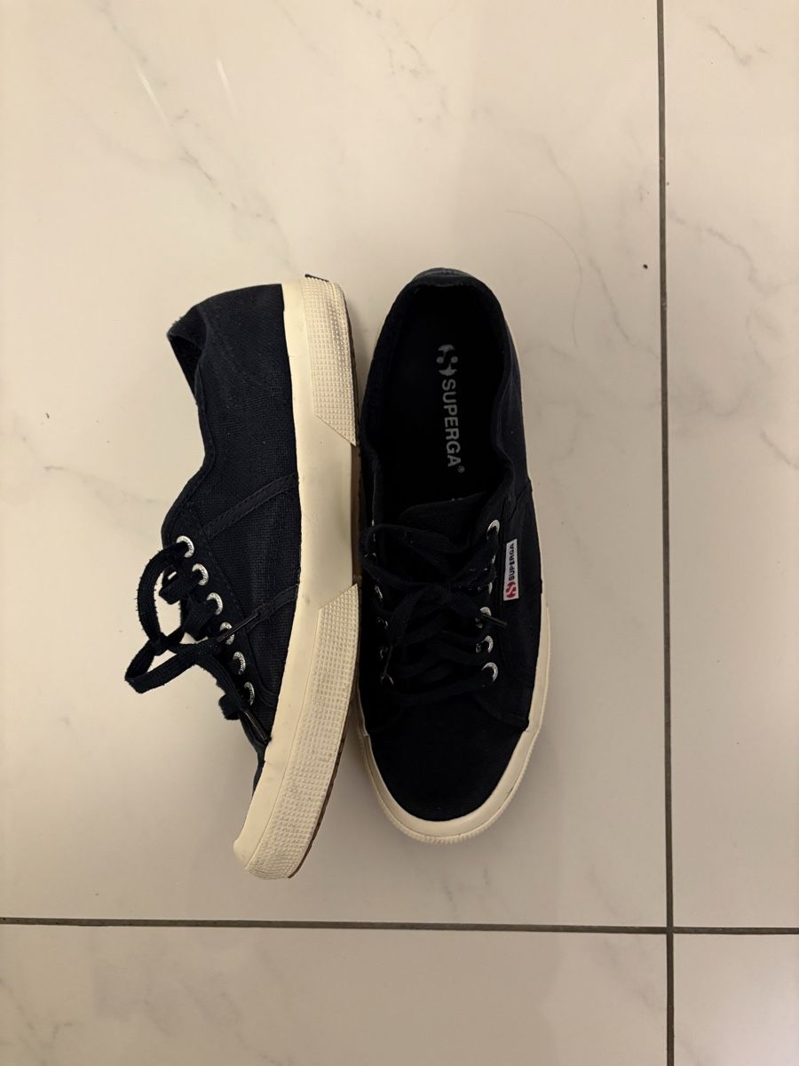 Superga Herrenschuhe: Superga Schuhe, Dunkelblau, Grösse 43 – Gebraucht aus bettlach von Falonef 3
