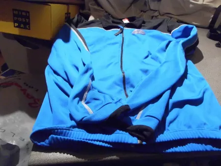 Velo-Jacke Grösse XL-52, Giordana, blau