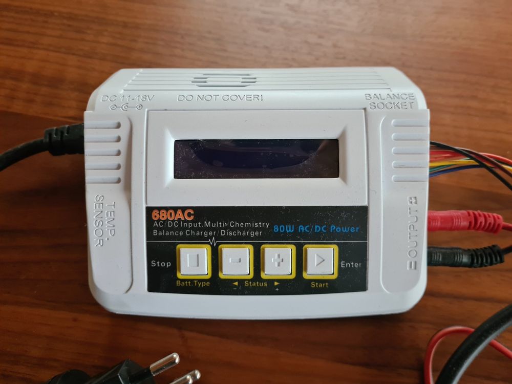 Diymore LiPo - Caricabatterie da bilanciamento ad alta potenza, 80 W, 6