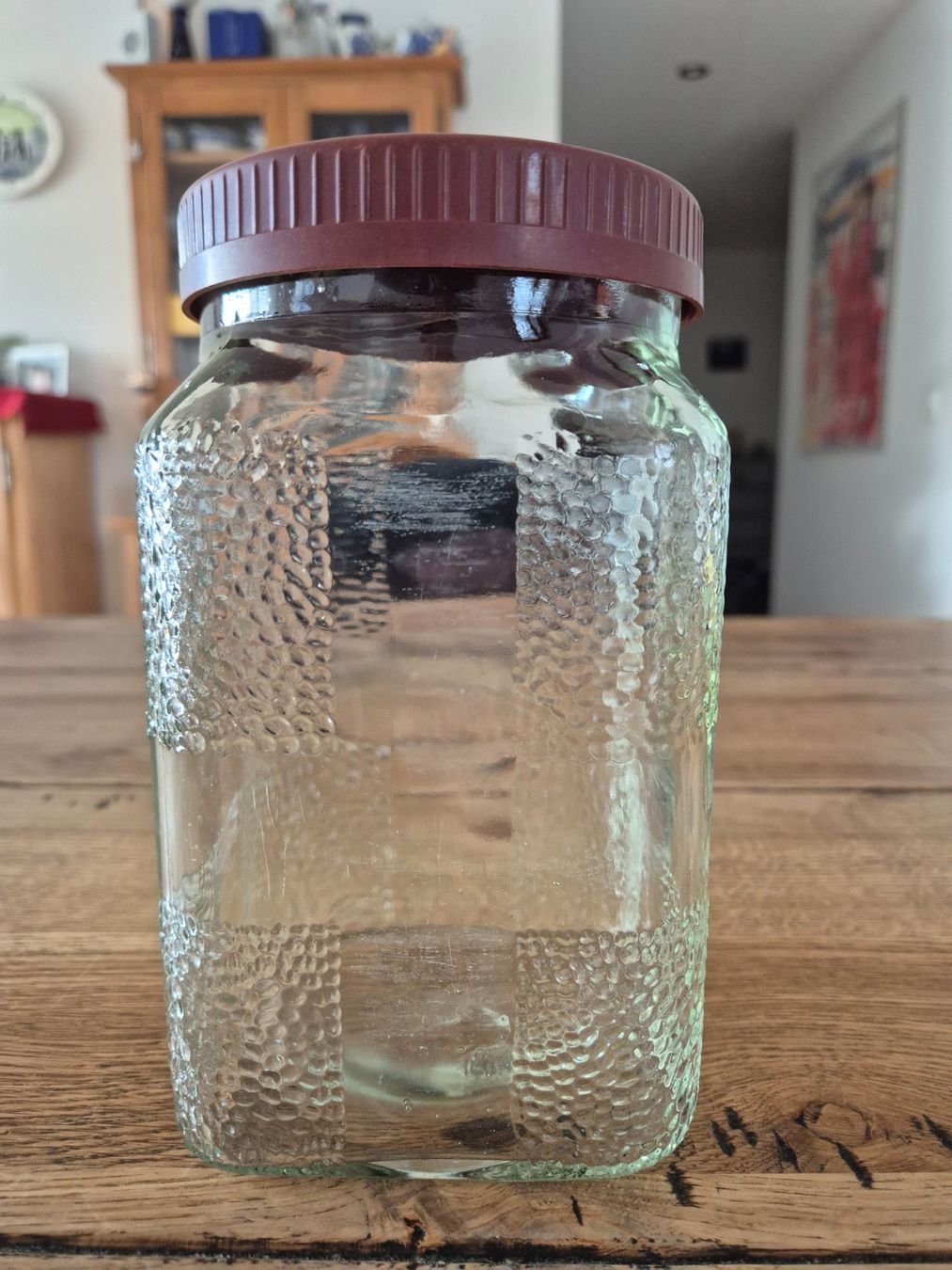 Gläser: Vorratsdose aus Glas (Maggi / Kentauer?) – Gebraucht aus Oberdiessbach von Finland1977 1