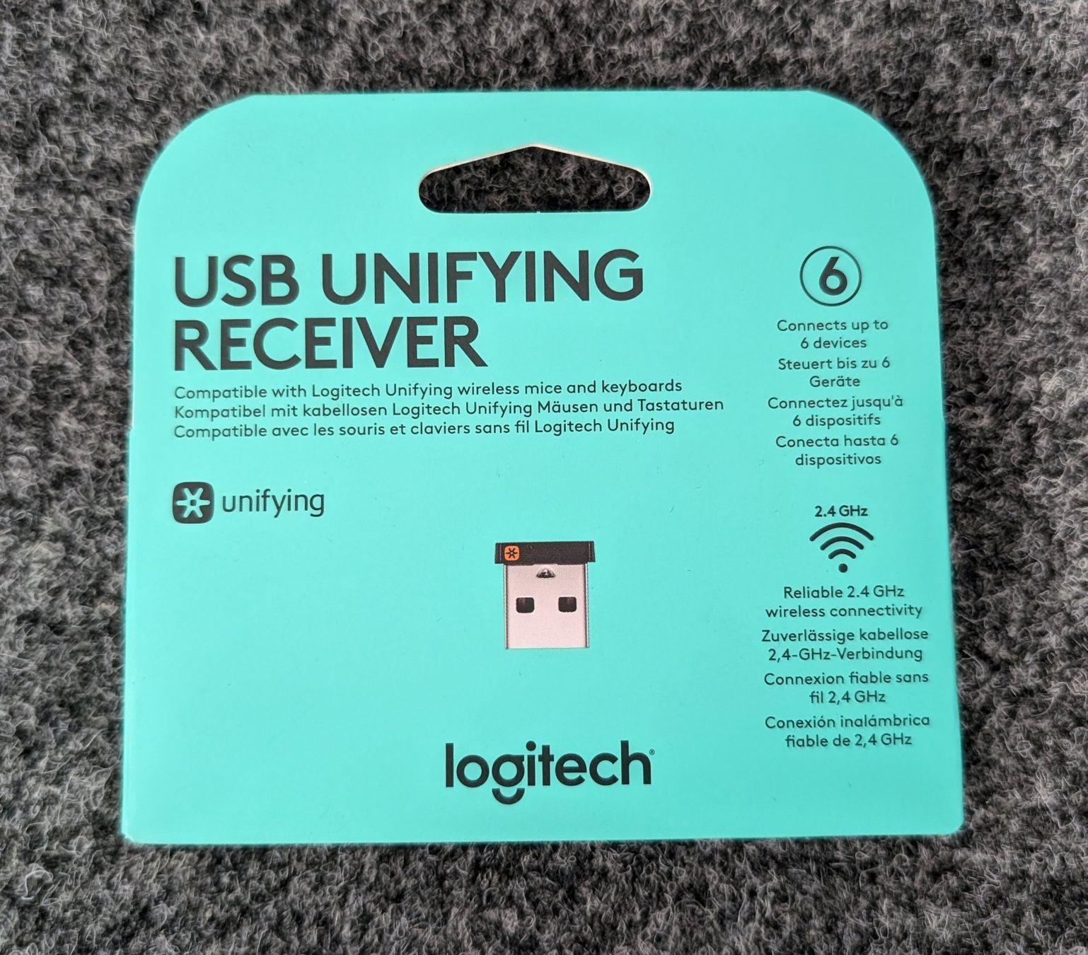 Logitech Laufwerke & Adapter: Logitech Unifying Receiver – Neu und originalverpackt aus Dietlikon von
