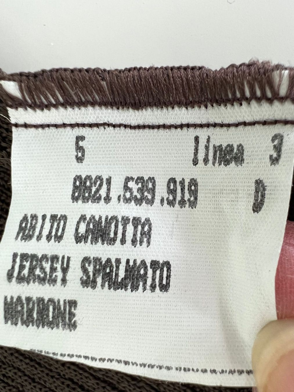 Kleider: Elegante glänzenden brown Jersey AbendKleid – Gebraucht aus Horgen von Esterina 3
