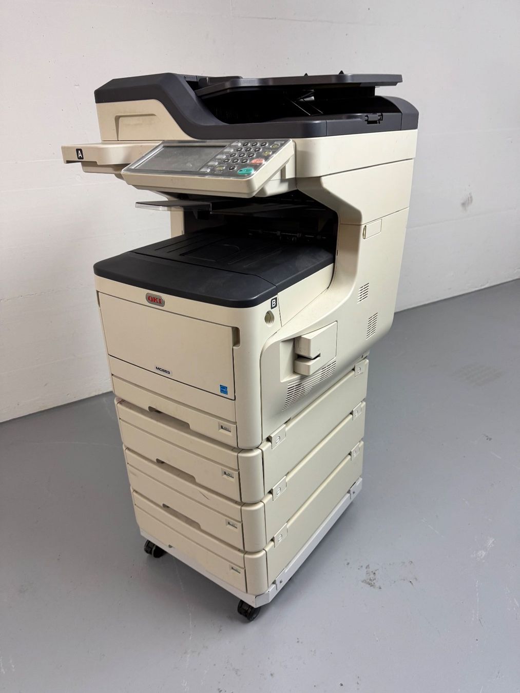 Drucker: OKI Laserdruckerturm MC853 mit div. Verbrauchmaterial – Gebraucht aus Pratteln von joh_b2y2 1