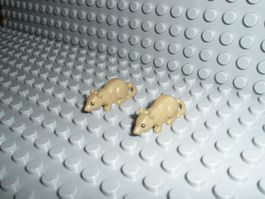 Lego Tiere - zwei Ratten / Mäuse
