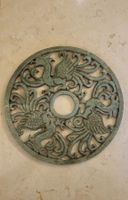 Grand Disque ornemental Bi chinois en jade