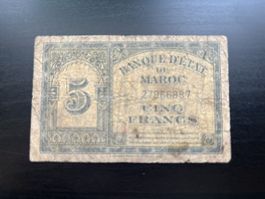 Billet Maroc 🇲🇦 1943/44