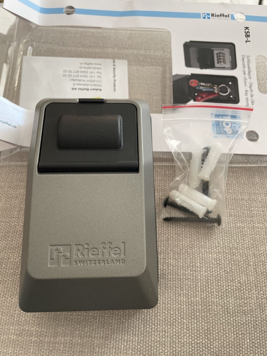 Tresor: Deposito per chiavi Rieffel – Neu und originalverpackt aus Breganzona von Patrizia-S