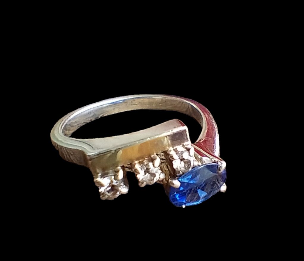 Ringe: Vintage Saphir Ring 925 Silber – Gebraucht aus schwyz von larry91sz 4