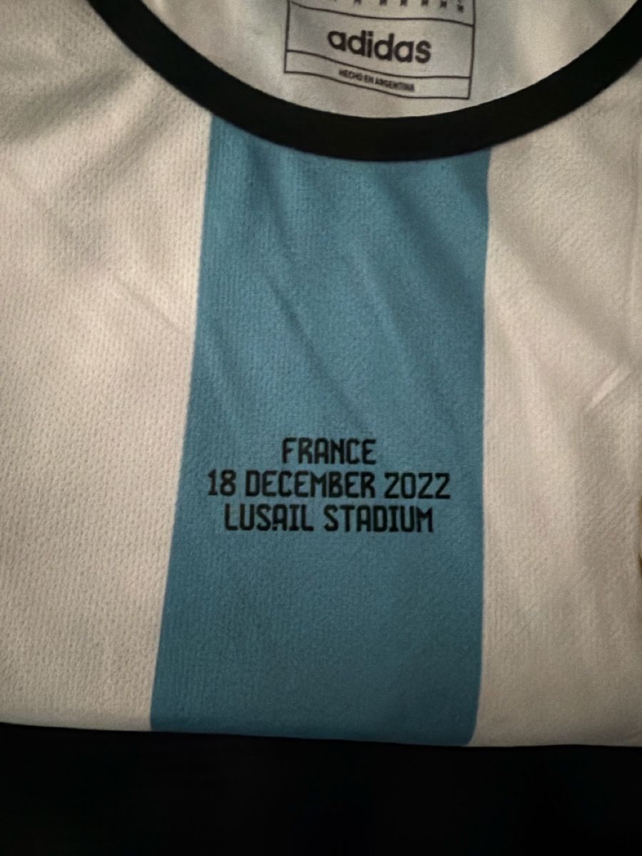 Adidas Leibchen & Hosen:  Trikot Messi FINAL 2022 Grösse M neu – Neu (gemäss Beschreibung) aus Basel von Muchachoo 1