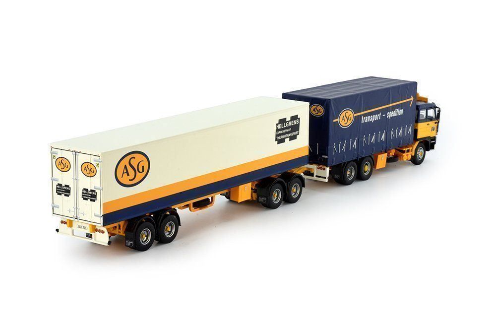 Tekno Kit di modellismo & Modellini statici: 1:50 Tekno DAF 2800  "ASG" – Nuovo e nell'imballaggio originale da Affoltern am Albis venduto da Modellshop-8910 1