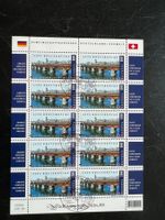 CH 2008 Kleinbogen Erstag Deutschland-Schweiz  (A767)