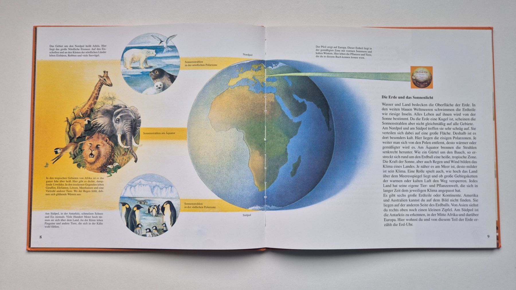Bücher: Die Erd Uhr      🧡🌍  💦        Una Jacobs – Gebraucht aus Niederweningen von Obson 3