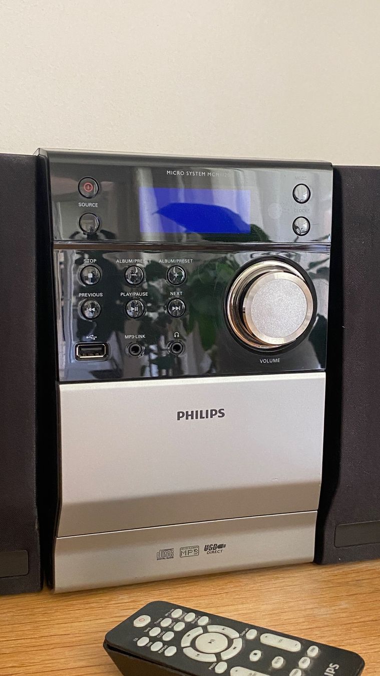 Philips Lettore multimediale & Streamer: Philips Micro System Stereoanlage mit Fernbedienung CD Ka... – Usato da Stettlen venduto da gia_qvk5 3