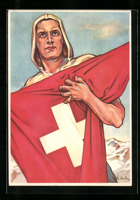 Cartoline postali: 650 Jahre Eidgenossenschaft 1291-1941, S – Usato da Berlin venduto da bartko-reher