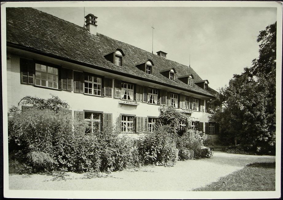 Cartoline postali: NEUKIRCH a.d. Thur Volksbildungsheim – Usato da Jona venduto da philajona