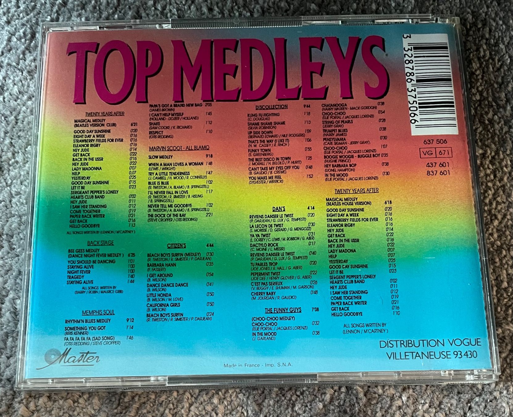 CD: CD TOP MEDLEY 70 Hits non Stop – Usato da Küsnacht ZH venduto da Haus65 1