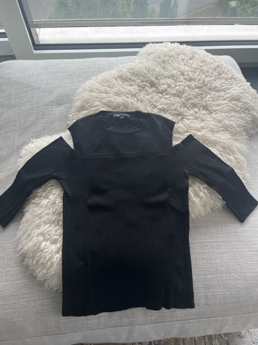 Maje Camicette, T-shirt & Top: Maje Paris black top stretch – Usato da Rüschlikon venduto da ant_5v7g