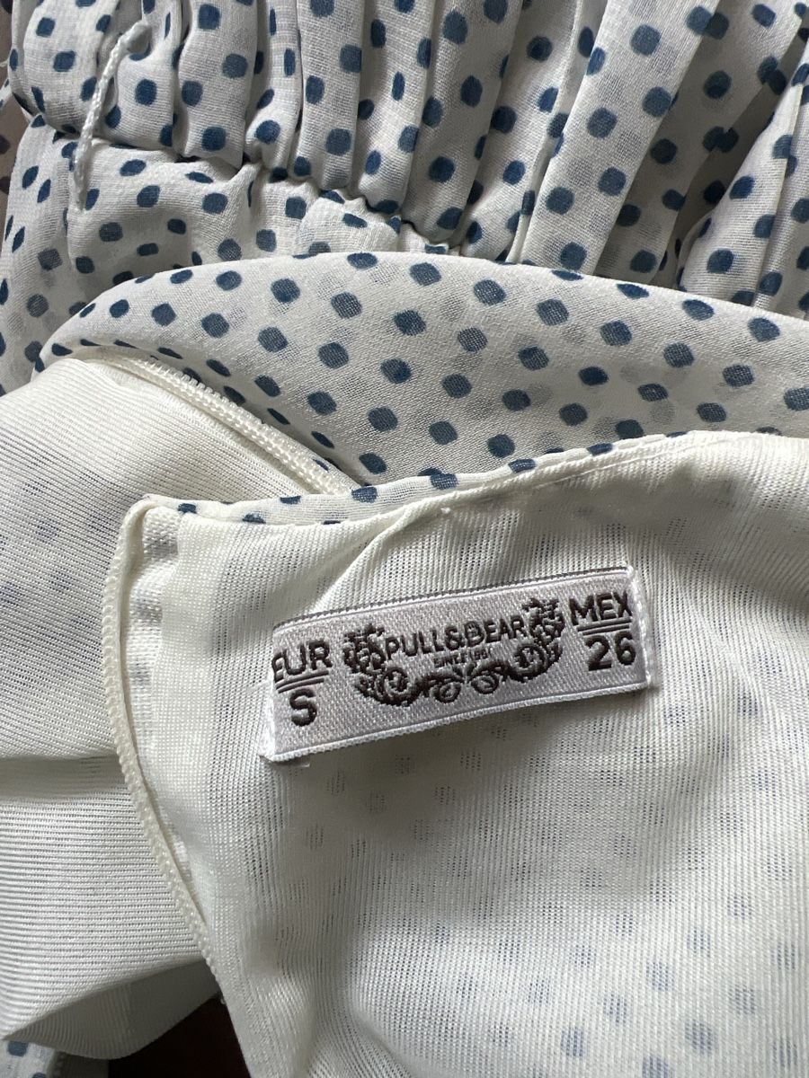 Pull&Bear Vestiti: Pull&Bear Kleid mit Pünktchenmuster, Gr. S, Sommerlich! – Usato da Linden venduto da Annelie12 6