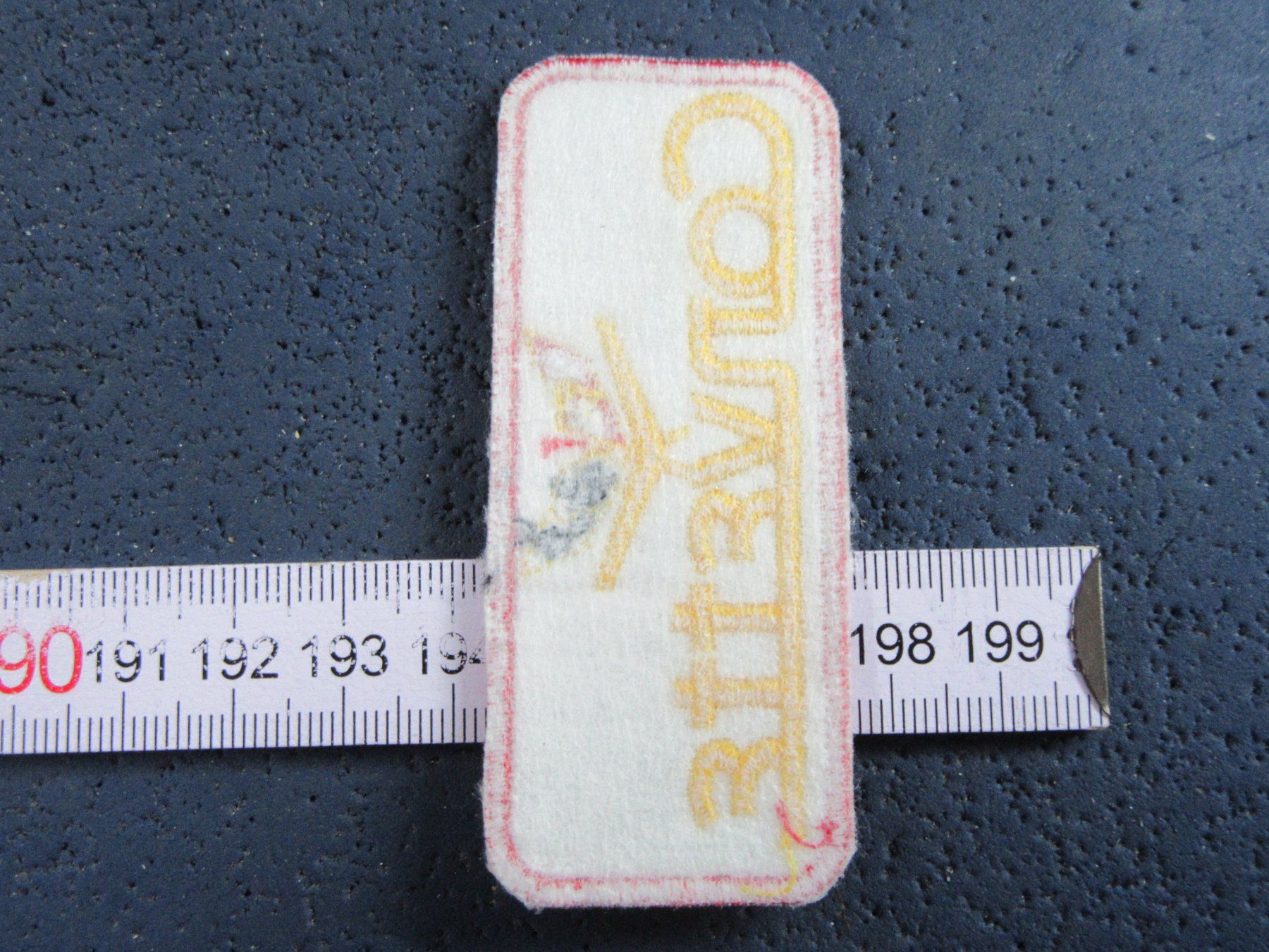 Chevrolet Patches: CORVETTE RACING AUTO LOGO AUFNÄHER PATCH MIT LEIM GESTICKT – Gebraucht aus Ettingen von Hausi4711 1
