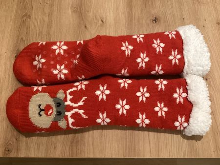 Hüttensocken mit Antirutsch Sohle Damen ca. 38/39, neu