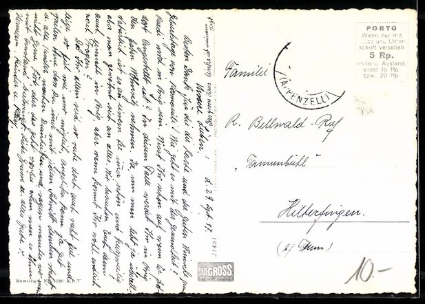Cartes postales: AK Trogen /App., Dorfplatz – D'occasion à Berlin par bartko-reher 1