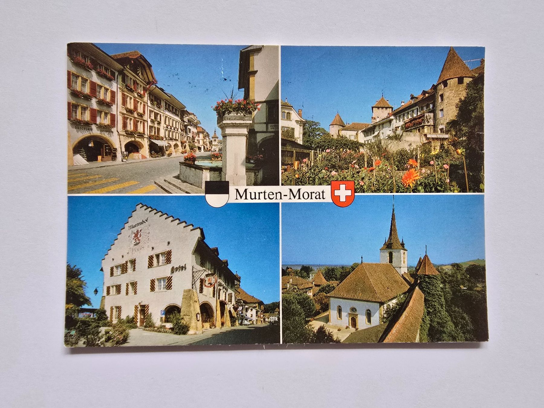 Cartoline postali: AK Murten – Usato da Dättlikon venduto da Wundertuete_