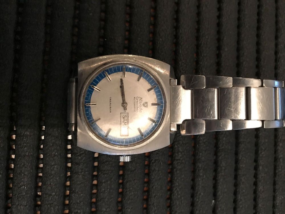 TRÈS RARE MONTRE Eberhard D'Époque Ans '50 IN Or 18kt Excellent État