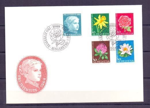 Tutti i francobolli: CH FDC Pro Juventute Satz 1964 – Nuovo e nell'imballaggio originale da Koblenz venduto da Markenhimmel