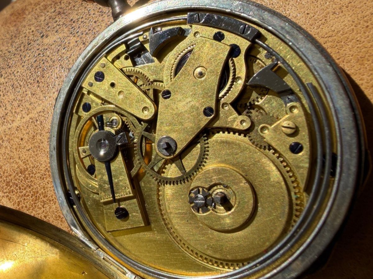 Orologi: Pocket Watch Quarter Repeater Mid. XIXème – Difettoso da La Chaux-de-Fonds venduto da JUVAL_Horlogerie 2