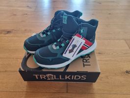 NEU Trollkids Wanderschuhe knöchelhoch Gr 40 mit Zip NEU