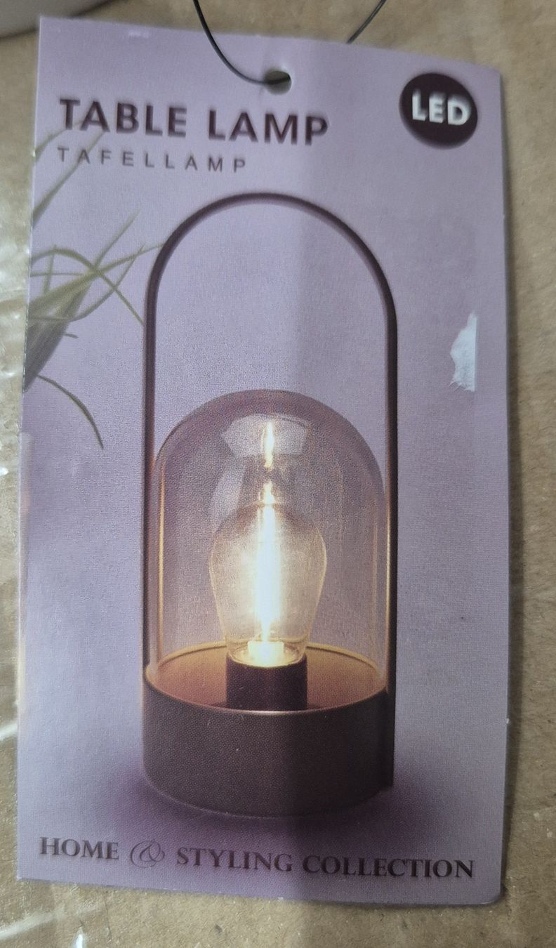 Lampade: Tischlampe, neu,LED, dimmbar, Glas – Nuovo (secondo la descrizione) da Turbenthal venduto da Lilly7407