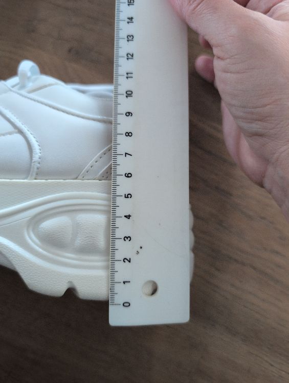 Chaussures femmes: NEU VENICE Plateau Sneaker Gr. 37 Weiss – Neuf avec emballage d'origine à Uster par Mooreas 5