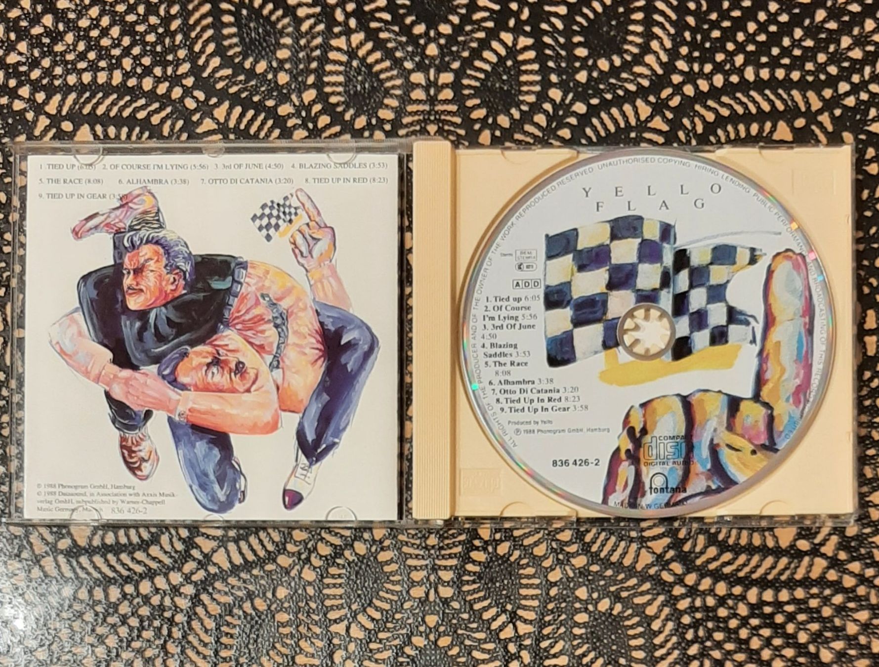 CDs: Yello - Flag, CH Electro CD Album 1988 – Gebraucht aus Schönenberg TG von Gregordini 2